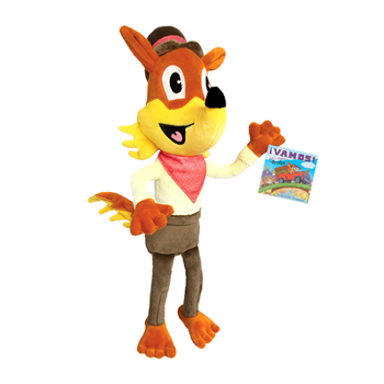 Toy Vamos Little Lobo Doll: 10 Book