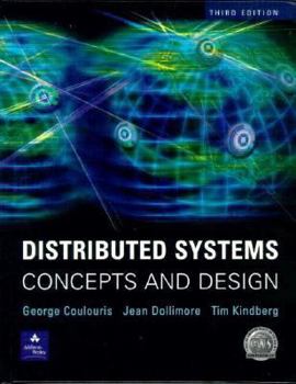 Hardcover Distributed Systems: Concepts and Design Book