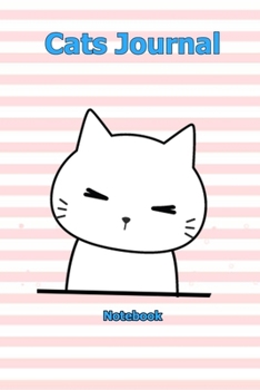 Cats Journal: Notebook 6 x 9 inch With 120 Lined pages