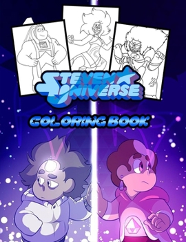 steven universe Coloring Book: Cartoon Coloring Book.steven universe - crystal gems - crystal gems Coloring Book - steven universe Coloring Book ,Cartoon Coloring Book For Kids