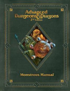 Hardcover Premium 2nd Edition Advanced Dungeons & Dragons Monstrous Manual Book