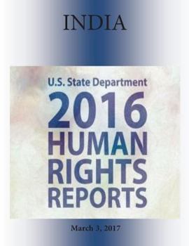 Paperback INDIA 2016 HUMAN RIGHTS Report Book