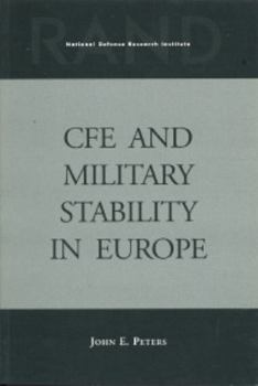 Paperback Cfe and Military Stability in Europe Book