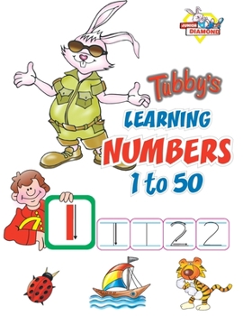 Paperback Tubbys Learning Numbers 1 To 50 Book