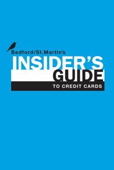 Paperback Insider's Guide to Credit Cards Book