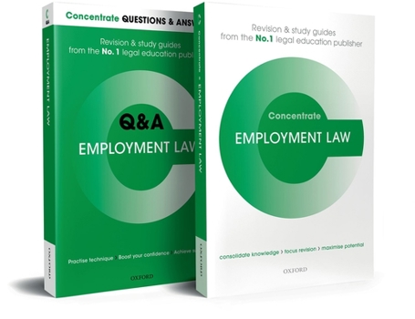 Paperback Employment Law Revision Concentrate Pack: Law Revision and Study Guide Book