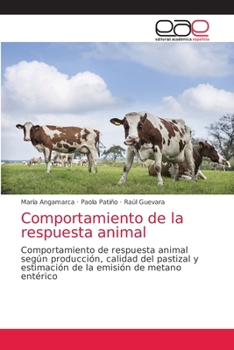 Paperback Comportamiento de la respuesta animal [Spanish] Book