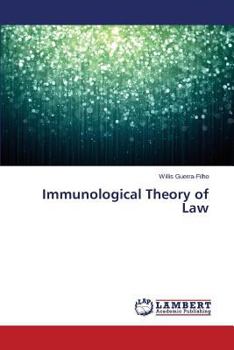 Paperback Immunological Theory of Law Book