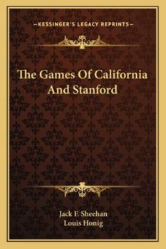 Paperback The Games Of California And Stanford Book