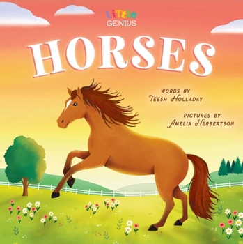 Board book Little Genius Horses Book