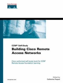 Hardcover Building Cisco Remote Access Networks Book