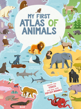 Board book My First Atlas of Animals Book