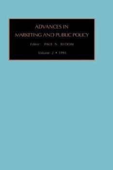 Hardcover Adv in Marketing & Public Policy Vol 2 Book