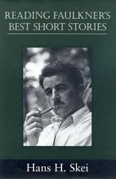 Hardcover Reading Faulkner's Best Short Stories Book