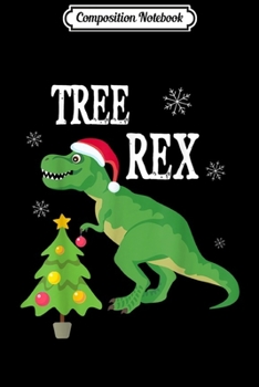 Composition Notebook: Dinosaur Tree Rex Christmas gift for Boys Kids Pajamas Journal/Notebook Blank Lined Ruled 6x9 100 Pages