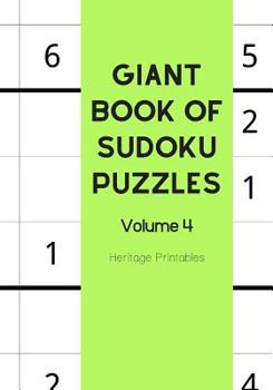 Paperback Giant Book of Sudoku Puzzles Volume 4 Book