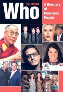 Paperback Who: A Directory of Prominent People Book