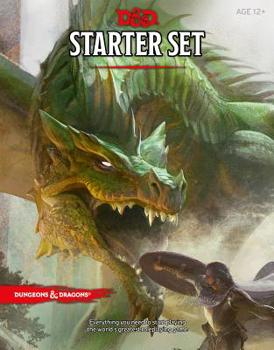 Paperback Dungeons & Dragons Starter Set (Six Dice, Five Ready-To-Play D&d Characters with Character Sheets, a Rulebook, and One Adventure): Fantasy Roleplaying Book