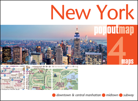 Map New York Popout Map Book