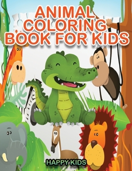 Paperback Animal Coloring Book for Kids Book