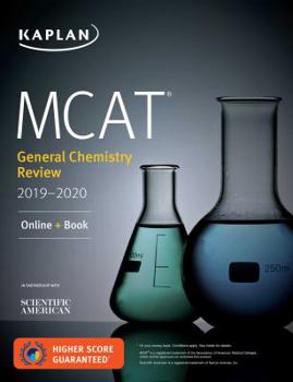 Paperback MCAT General Chemistry Review 2019-2020: Online + Book