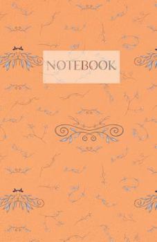 Paperback Notebook: Delicate Leaves and Motifs Notebook Book