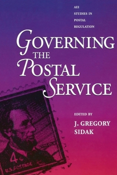 Paperback Governing the Postal Service Book