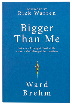 Hardcover Bigger Than Me: Just When I Thought I Had All the Answers, God Changed the Questions Book