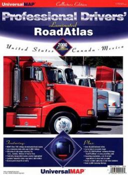 Unknown Binding Professional drivers' laminated RoadAtlas: United States, Canada, Mexico Book