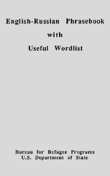 Paperback English-Russian Phrasebook With Useful Wordlist Book