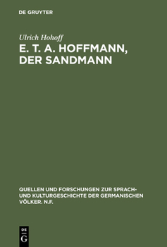 Hardcover E. T. A. Hoffmann, Der Sandmann [German] Book