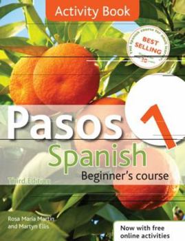 Paperback Pasos 1 Spanish Beginner's Course 3rd Edition Revised: Activity Book