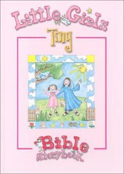 Hardcover Little Girls Tiny Bible Storybook Book