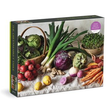 Misc. The Greenmarket Table 1500 Piece Puzzle Book