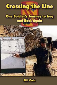 Paperback Crossing the Line: One Soldier's Journey to Iraq and Back Again Book