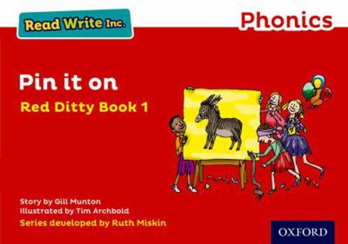 Paperback Read Write Inc. Phonics: Red Ditty Book 1 Pin It On Book