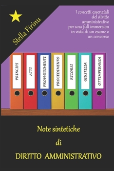 Paperback Note sintetiche di diritto amministrativo [Italian] Book