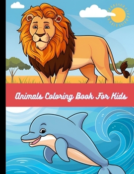 Paperback Animals Coloring Book for Kids: Coloring Book for Kids Book