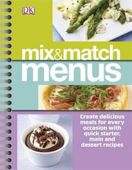 Spiral-bound Mix & Match Cookbook. Book