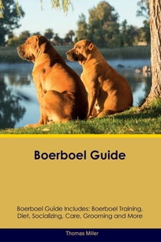 Paperback Boerboel Guide Boerboel Guide Includes: Boerboel Training, Diet, Socializing, Care, Grooming, and More Book