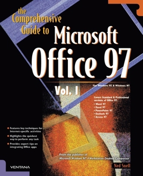Paperback The Comprehensive Guide to Microsoft Office 97 Vol. I Book