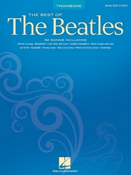 Paperback Best of the Beatles: Trombone Book