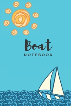 Boat | Notebook: Boat gifts for men and boat lovers | Lined notebook/journal