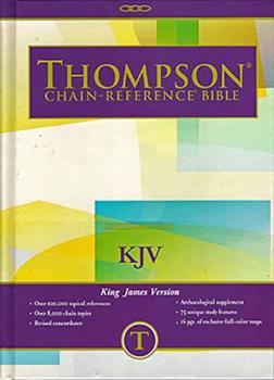 Hardcover Thompson Chain Reference Bible-KJV Book