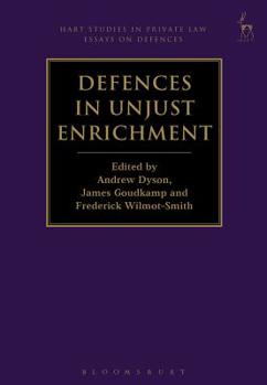 Paperback Defences in Unjust Enrichment Book
