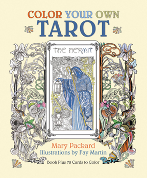 Paperback Color Your Own Tarot Book