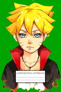 Composition Notebook: Naruto Manga Kakashi Hatake sharingan Itashi Sasuke Obito Soft Glossy Cover College Ruled Lined Pages Book for Boys 6 x 9 Inches 100 Pages: Paperback