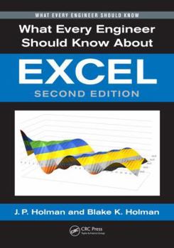 Paperback What Every Engineer Should Know about Excel Book