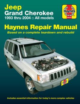 Paperback Jeep Grand Cherokee 1993 Thru 2004 Haynes Repair Manual: All Models Book