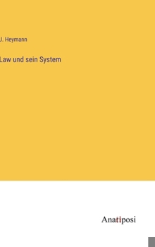 Hardcover Law und sein System [German] Book